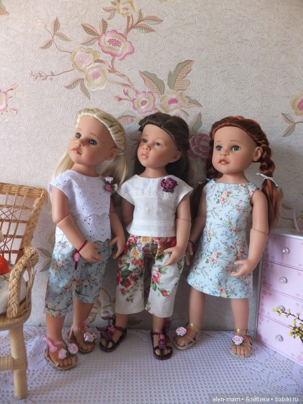 А всё началось с оттопыренных карманов... Часть 2-я. Мои куклы Gotz