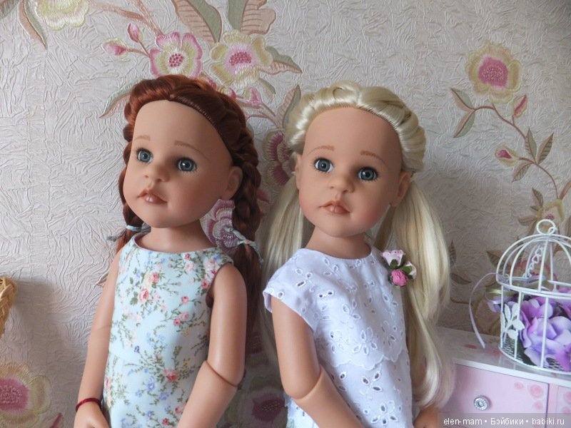 А всё началось с оттопыренных карманов... Часть 2-я. Мои куклы Gotz