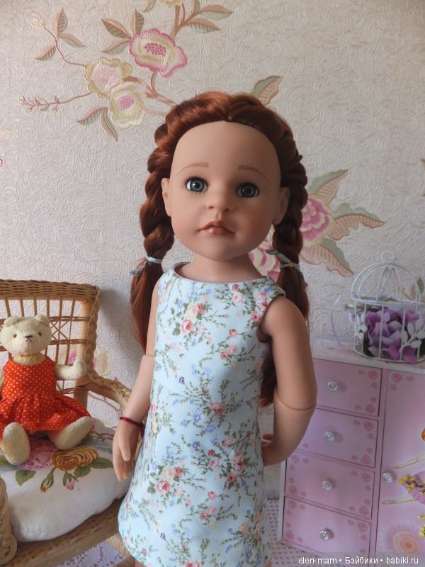 А всё началось с оттопыренных карманов... Часть 2-я. Мои куклы Gotz