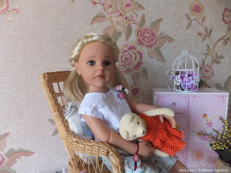 А всё началось с оттопыренных карманов... Часть 2-я. Мои куклы Gotz