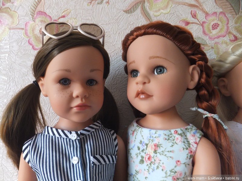 А всё началось с оттопыренных карманов... Часть 2-я. Мои куклы Gotz