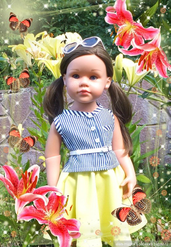 А всё началось с оттопыренных карманов... Часть 2-я. Мои куклы Gotz