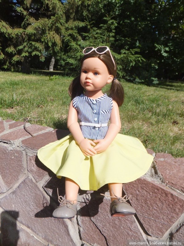 А всё началось с оттопыренных карманов... Часть 2-я. Мои куклы Gotz