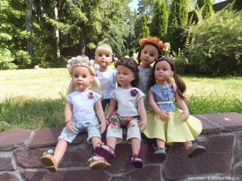 А всё началось с оттопыренных карманов... Часть 2-я. Мои куклы Gotz