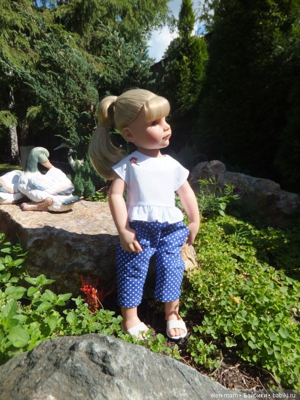 А всё началось с оттопыренных карманов... Часть 2-я. Мои куклы Gotz