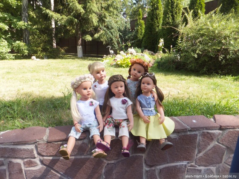 А всё началось с оттопыренных карманов... Часть 2-я. Мои куклы Gotz