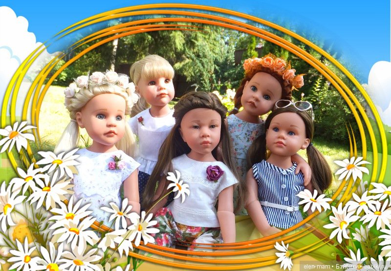 А всё началось с оттопыренных карманов... Часть 2-я. Мои куклы Gotz