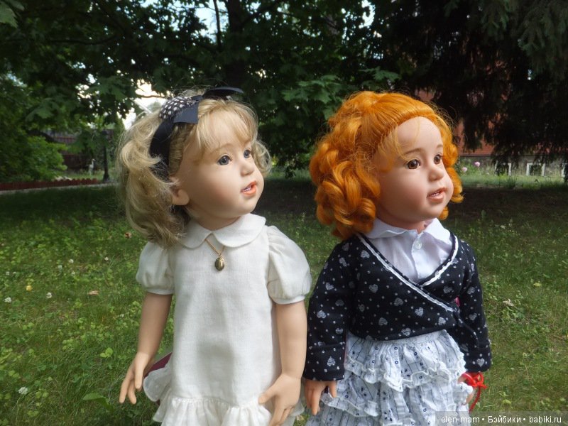 Абигайль и Клара. Куклы Sissel Skille, Götz