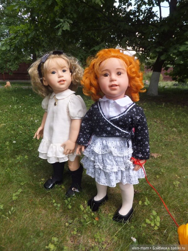 Абигайль и Клара. Куклы Sissel Skille, Götz