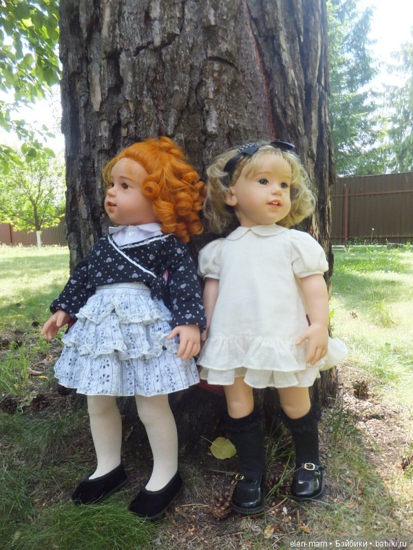 Абигайль и Клара. Куклы Sissel Skille, Götz