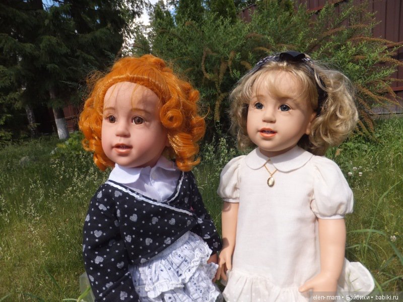 Абигайль и Клара. Куклы Sissel Skille, Götz