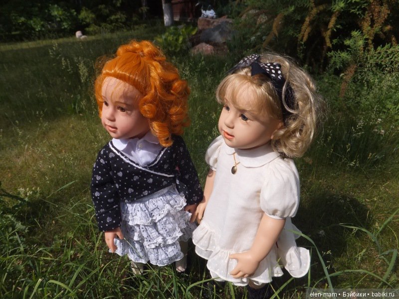 Абигайль и Клара. Куклы Sissel Skille, Götz