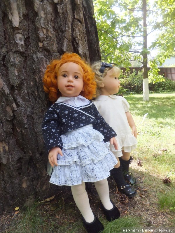 Абигайль и Клара. Куклы Sissel Skille, Götz
