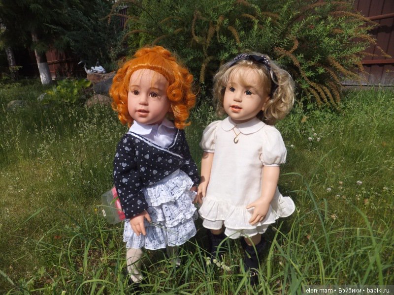 Абигайль и Клара. Куклы Sissel Skille, Götz