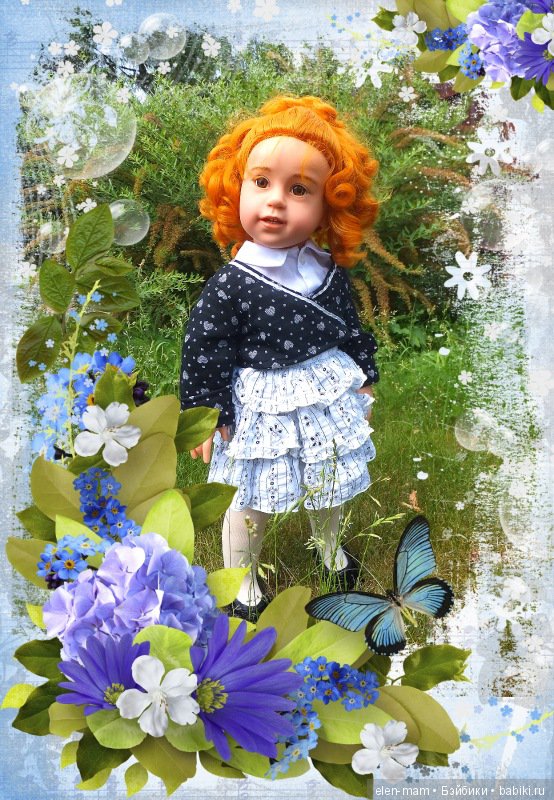 Абигайль и Клара. Куклы Sissel Skille, Götz