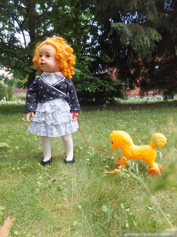 Абигайль и Клара. Куклы Sissel Skille, Götz (фото 9)