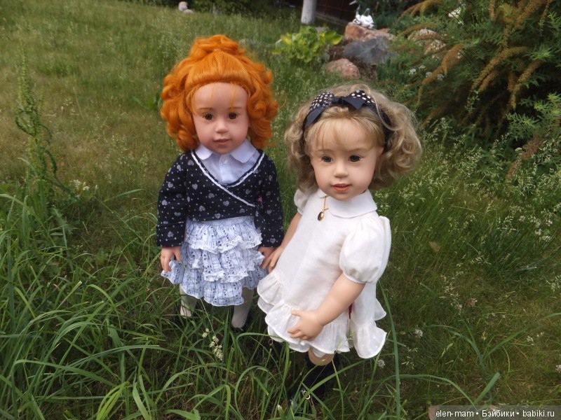Абигайль и Клара. Куклы Sissel Skille, Götz