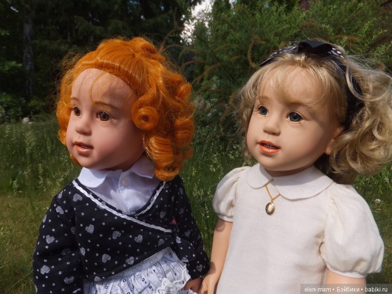 Абигайль и Клара. Куклы Sissel Skille, Götz
