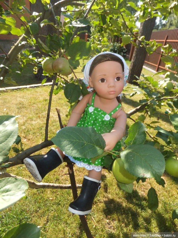 Яблочный аромат. И мои куклы