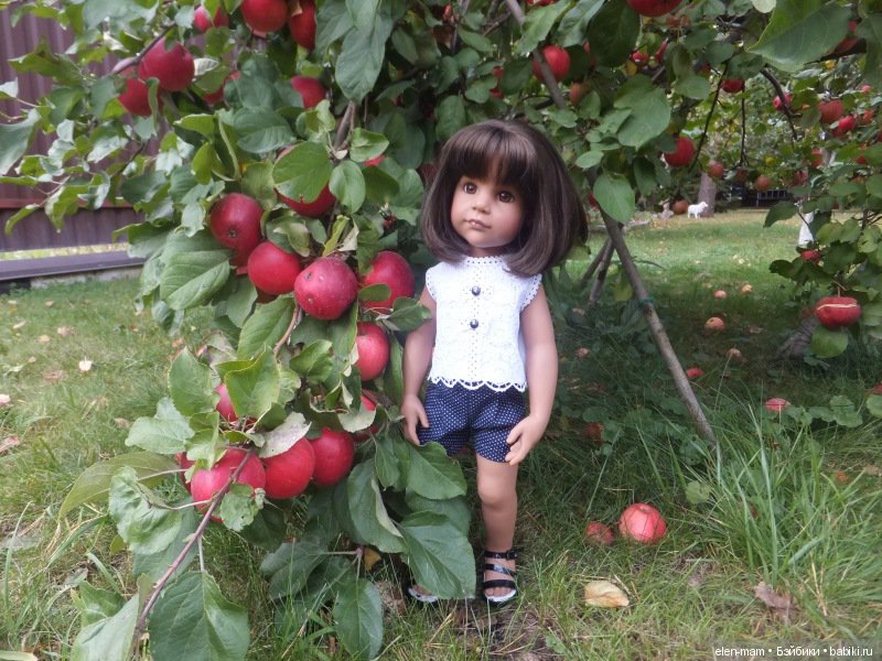 Яблочный аромат. И мои куклы