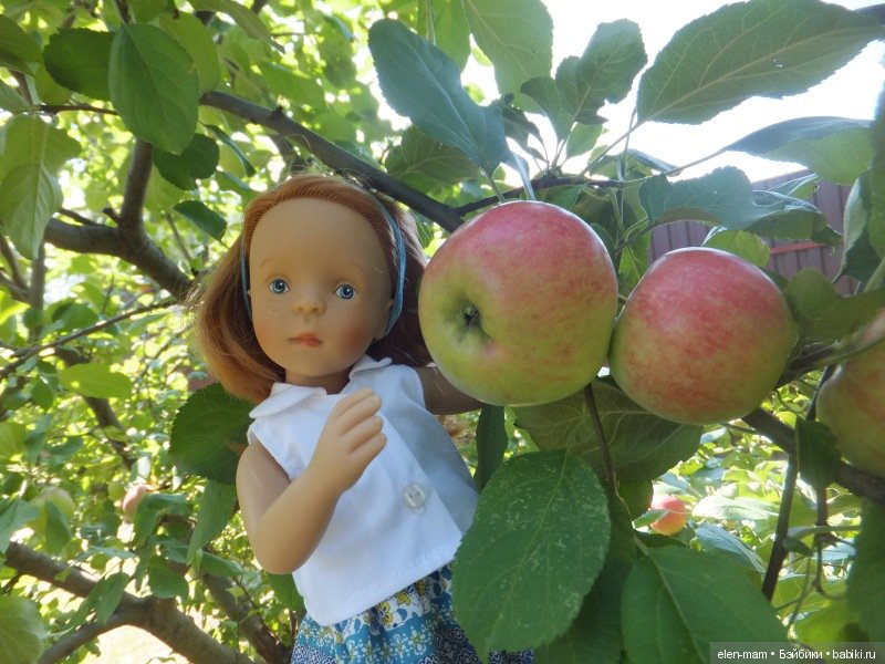 Яблочный аромат. И мои куклы (фото 8)