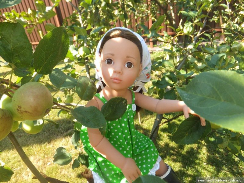 Яблочный аромат. И мои куклы