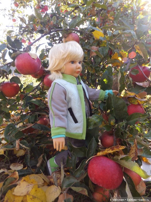 Яблочный аромат. И мои куклы