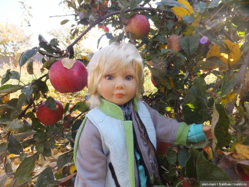Яблочный аромат. И мои куклы