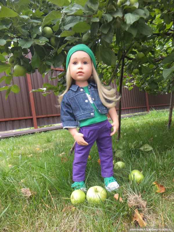 Яблочный аромат. И мои куклы