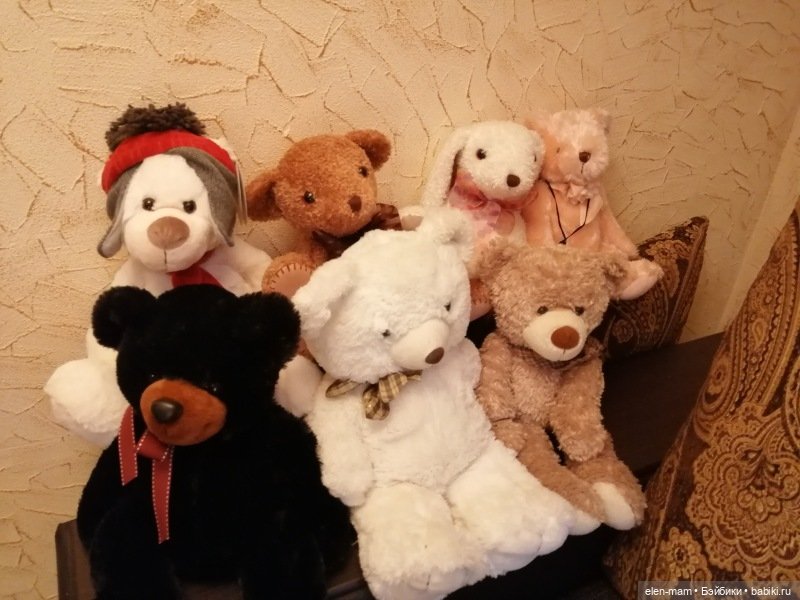 мягкие игрушки