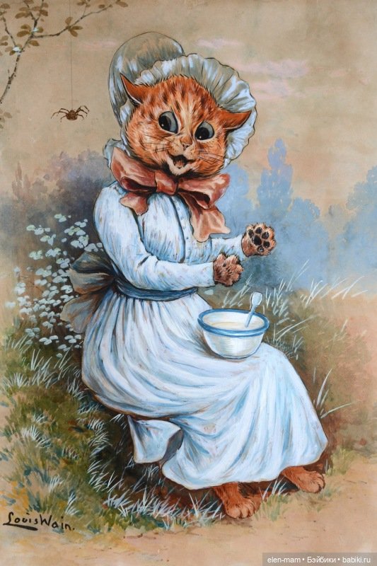 кошка в голубом кошка в голубом