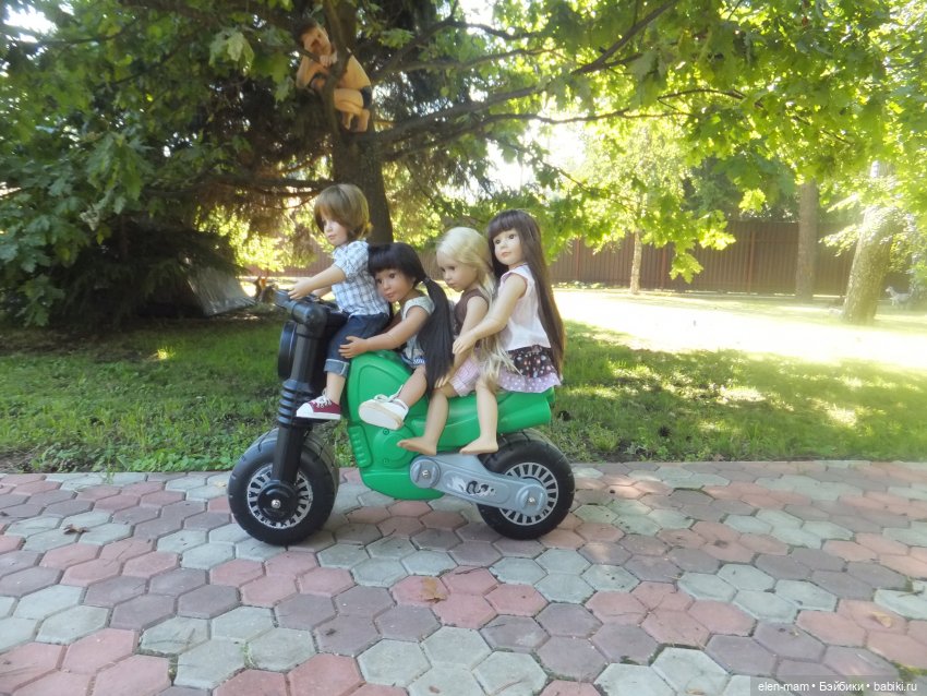 Долой гаджеты! Играем на свежем воздухе! Куклы и мы