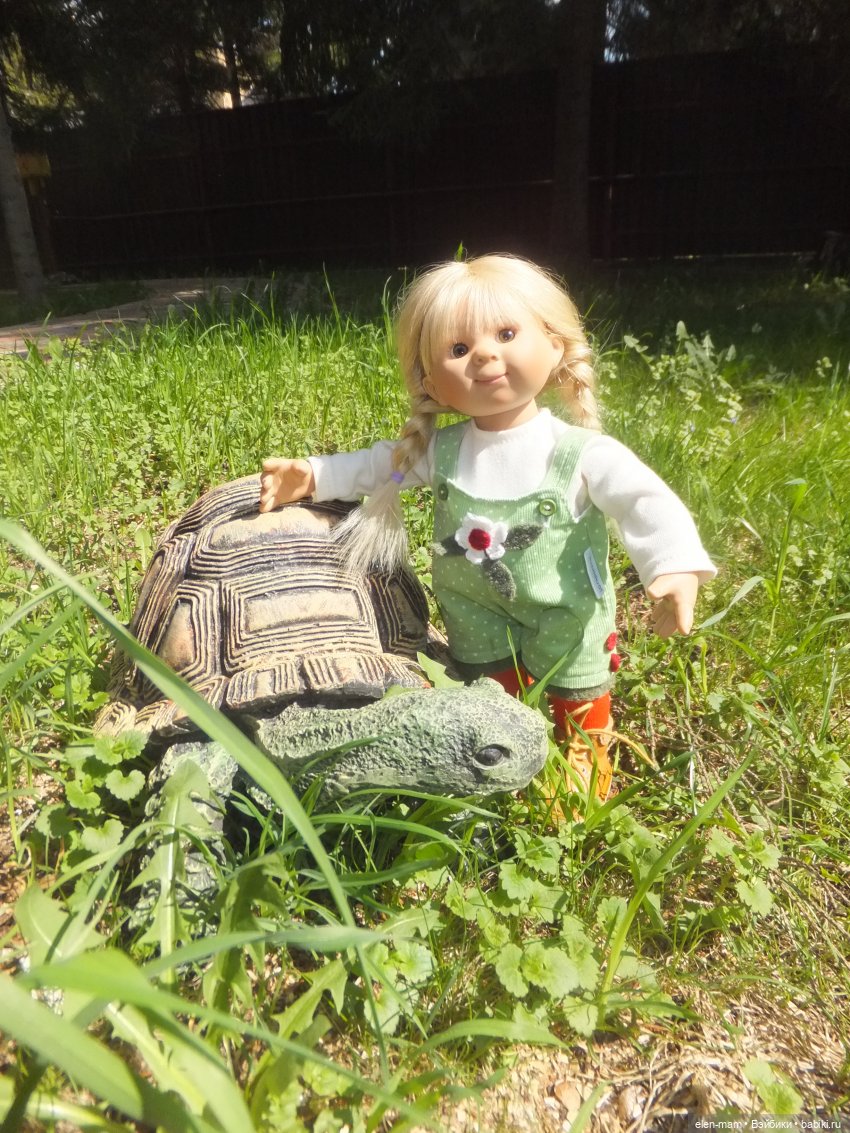 Маруся и черепашка