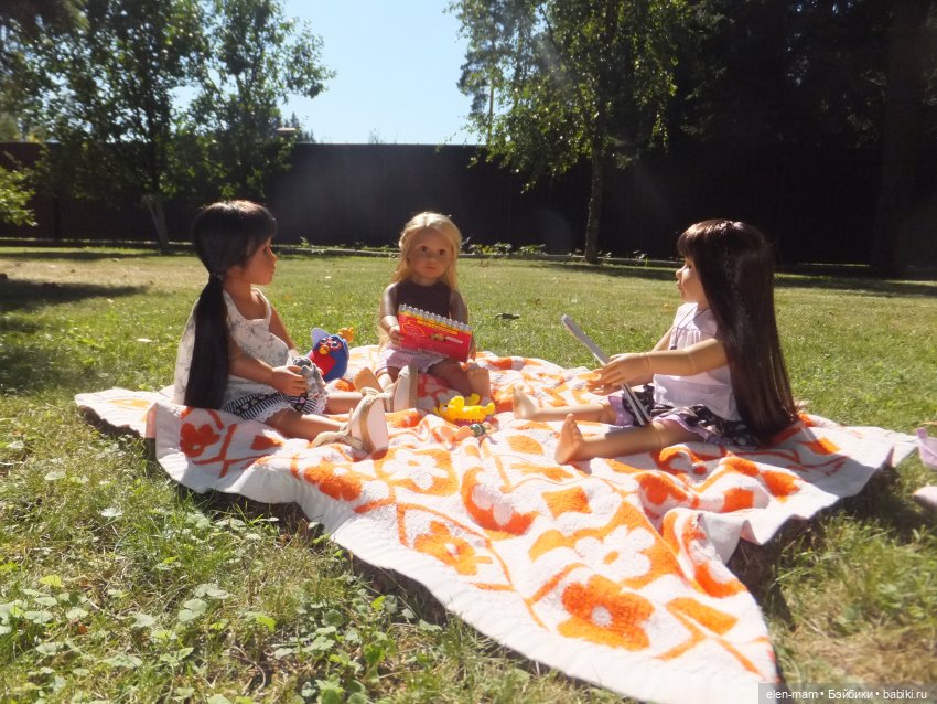 Долой гаджеты! Играем на свежем воздухе! Куклы и мы