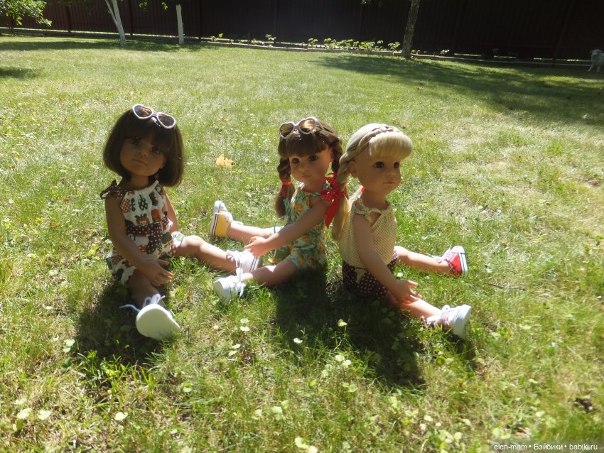 Долой гаджеты! Играем на свежем воздухе! Куклы и мы