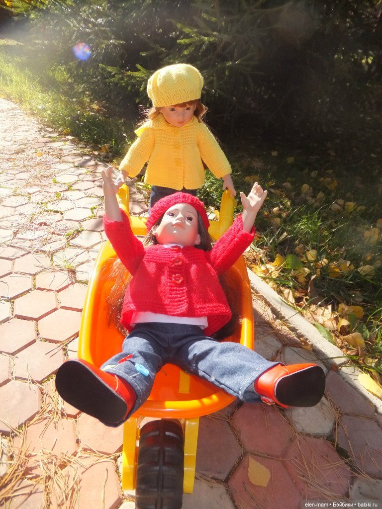 Долой гаджеты! Играем на свежем воздухе! Куклы и мы (фото 2)