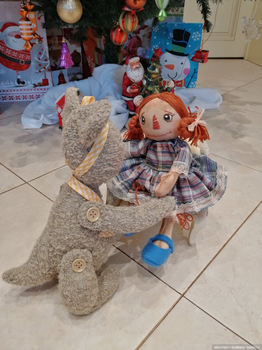 Текстильно-плюшевый "отряд"