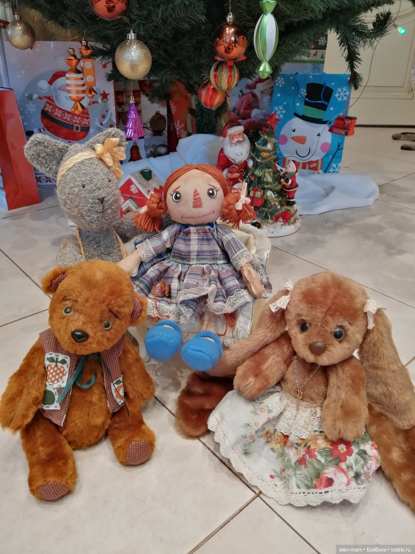 Текстильно-плюшевый "отряд"