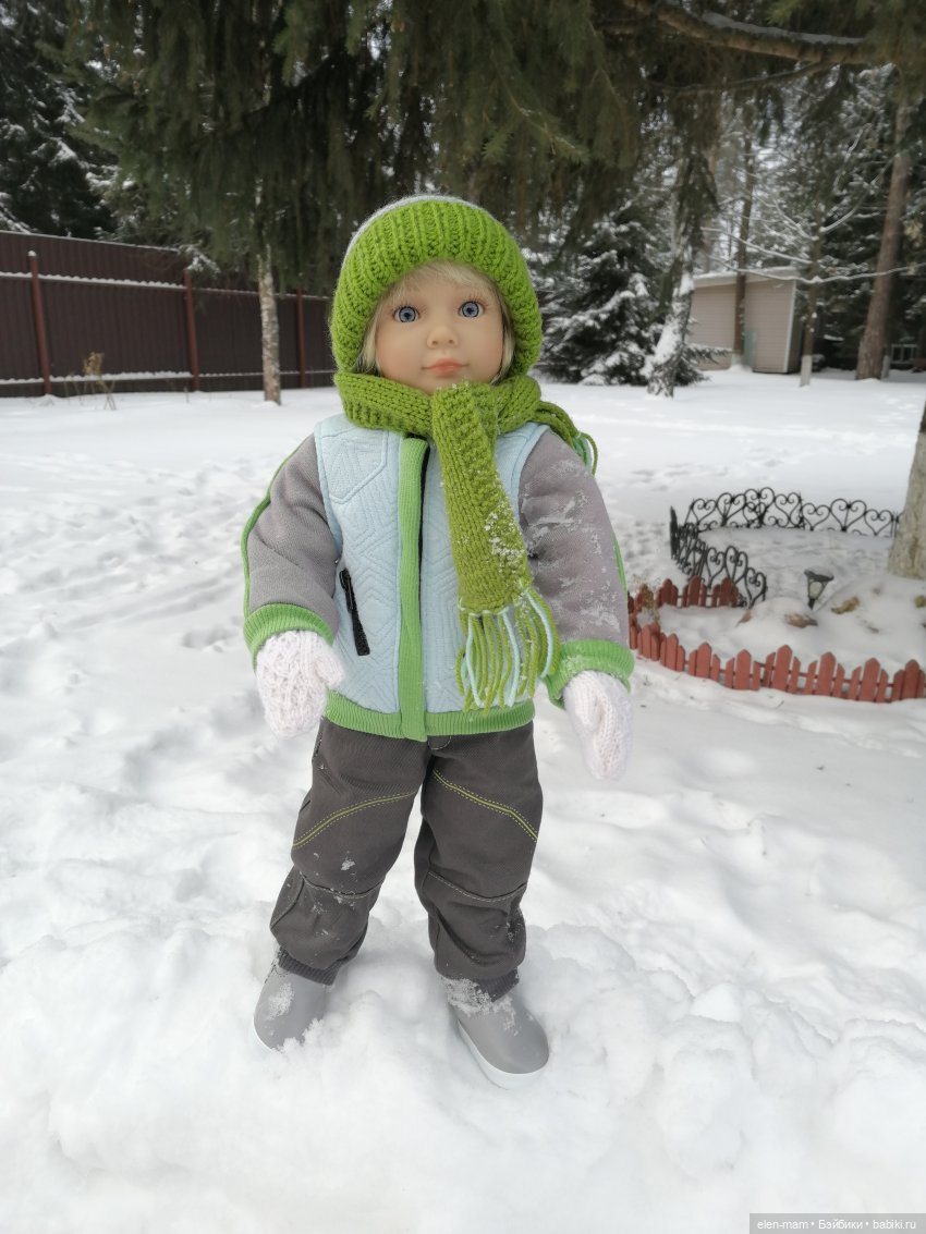 Зимний день — Куклы Kidz'n'Cats (Соня Хартман): шарнирные 46 см