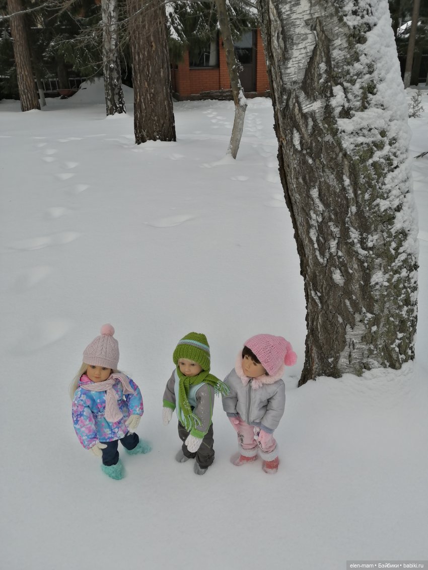 Зимний день — Куклы Kidz'n'Cats (Соня Хартман): шарнирные 46 см