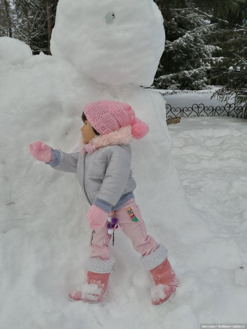 Зимний день — Куклы Kidz'n'Cats (Соня Хартман): шарнирные 46 см