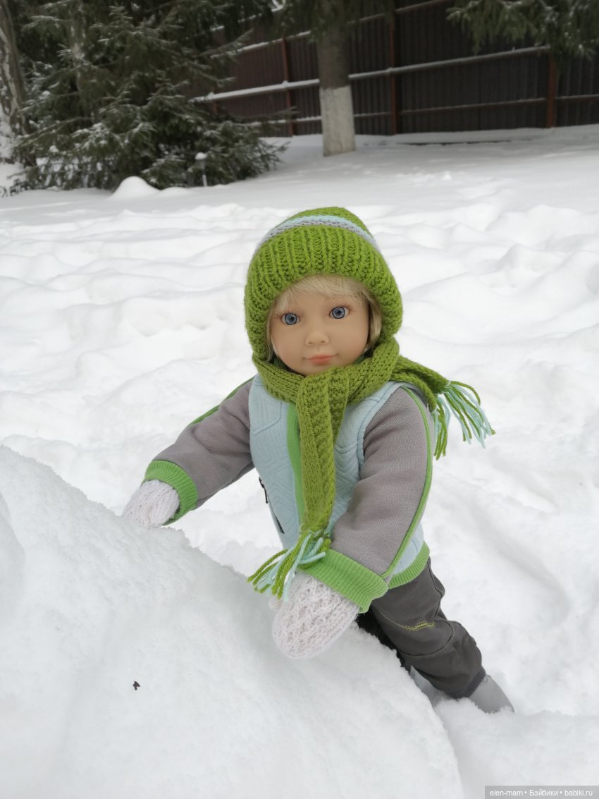 Зимний день — Куклы Kidz'n'Cats (Соня Хартман): шарнирные 46 см (фото 10)