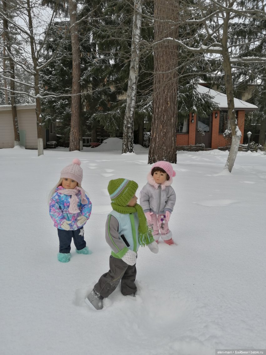 Зимний день — Куклы Kidz'n'Cats (Соня Хартман): шарнирные 46 см
