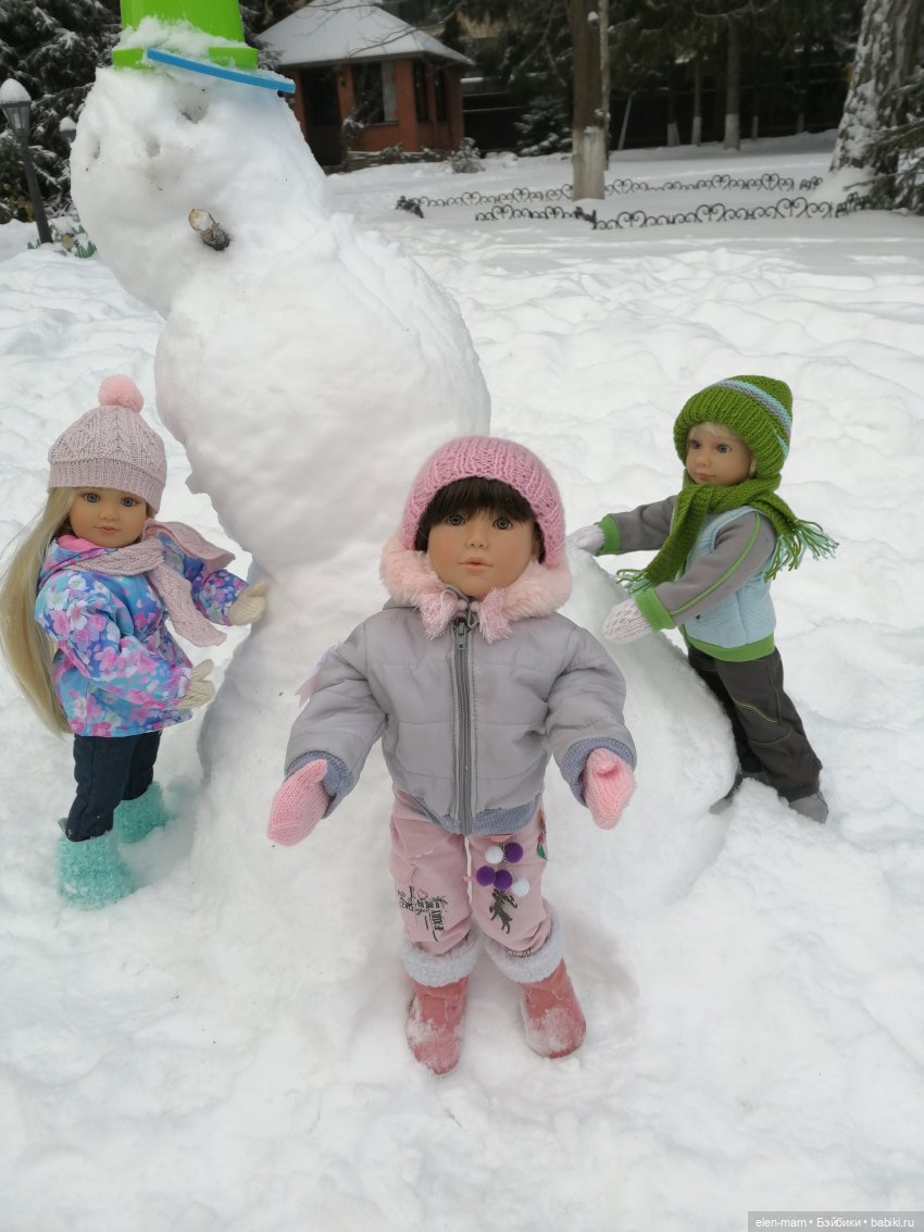 Зимний день — Куклы Kidz'n'Cats (Соня Хартман): шарнирные 46 см