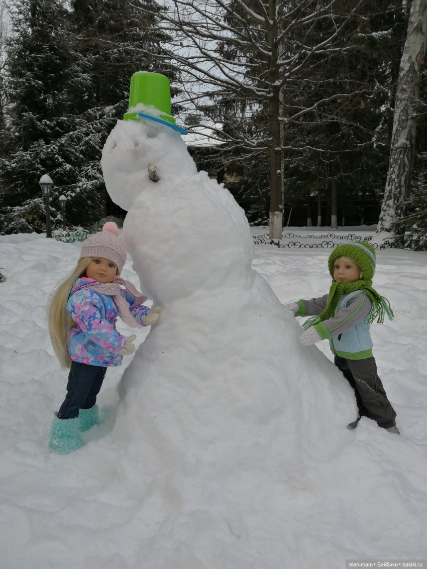 Зимний день — Куклы Kidz'n'Cats (Соня Хартман): шарнирные 46 см