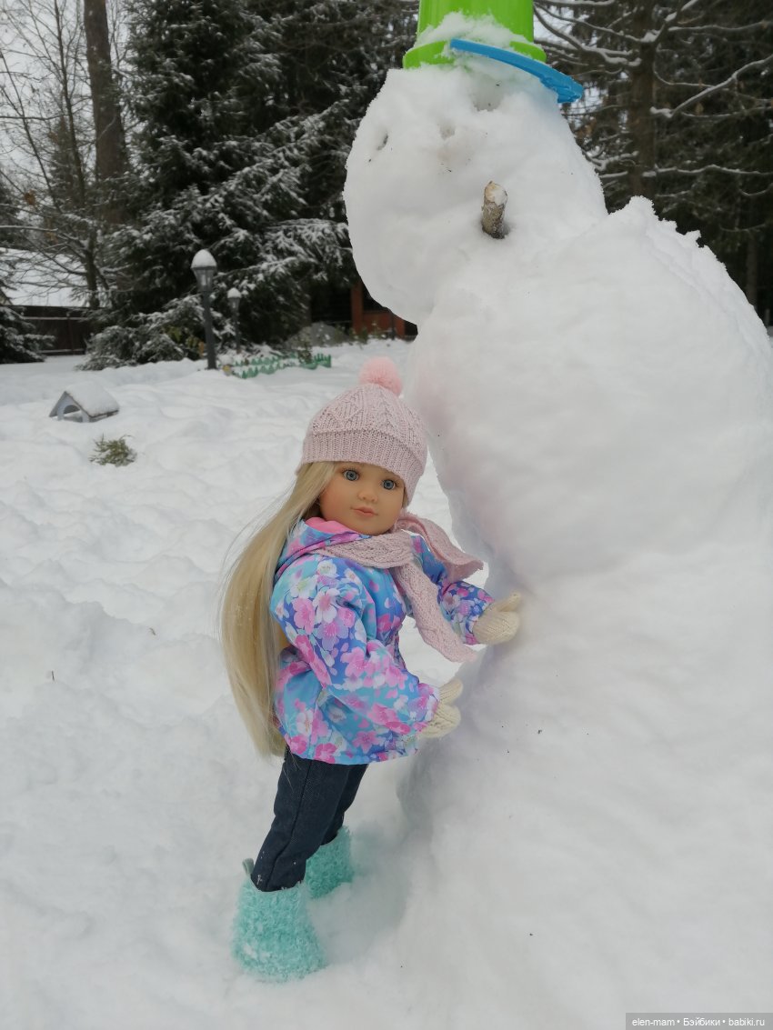 Мариетта и снеговик