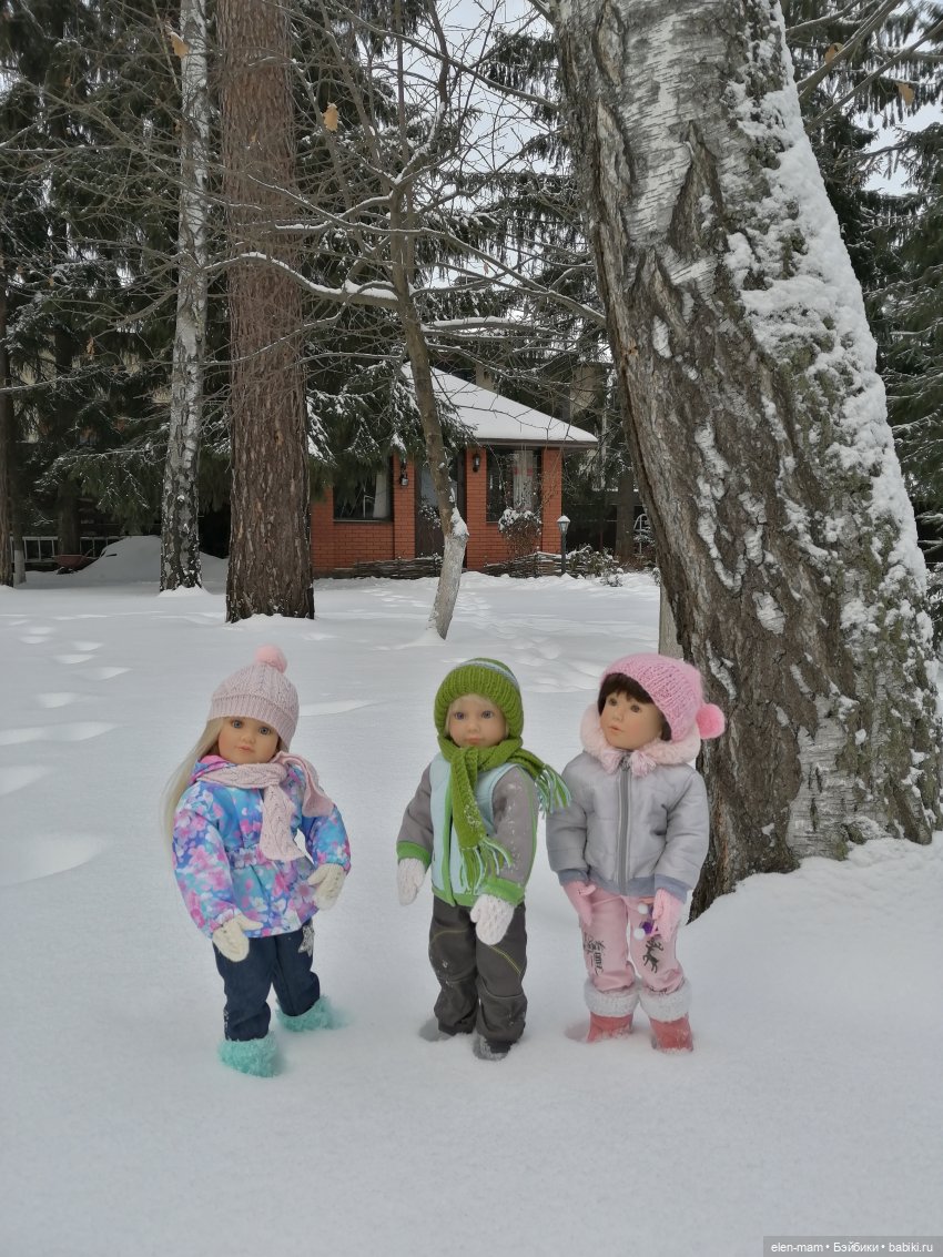 Зимний день — Куклы Kidz'n'Cats (Соня Хартман): шарнирные 46 см