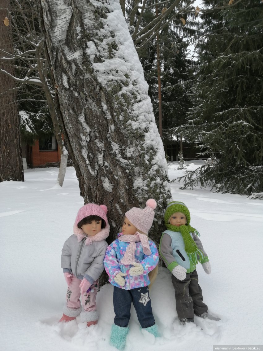 Зимний день — Куклы Kidz'n'Cats (Соня Хартман): шарнирные 46 см