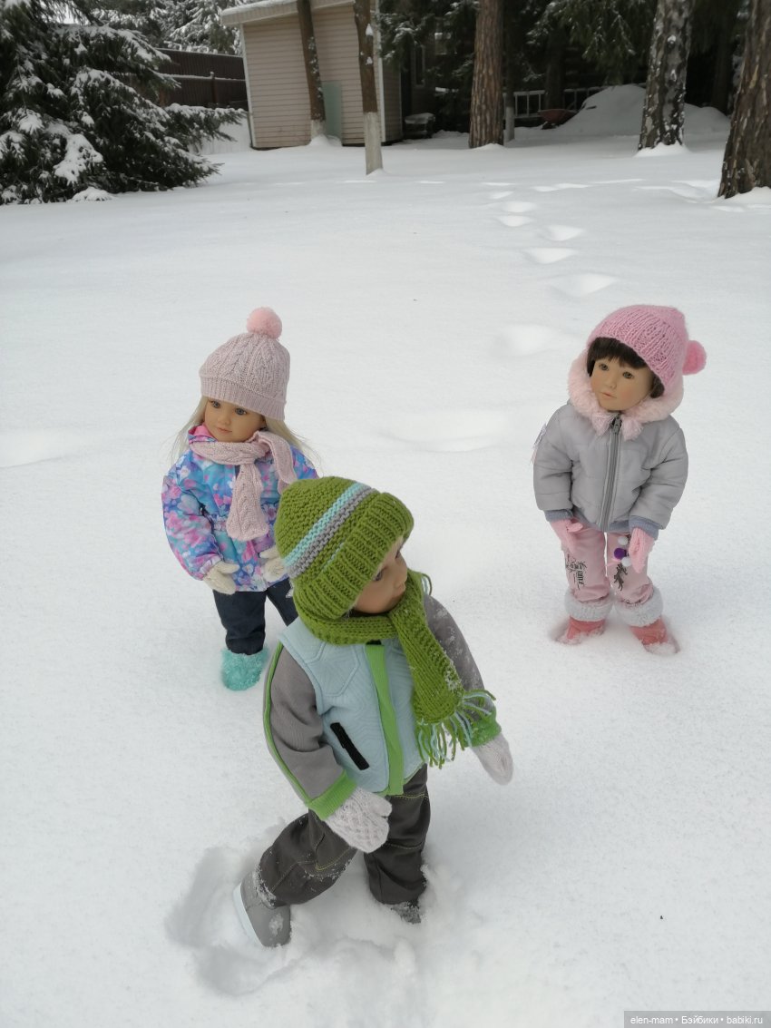 Зимний день — Куклы Kidz'n'Cats (Соня Хартман): шарнирные 46 см