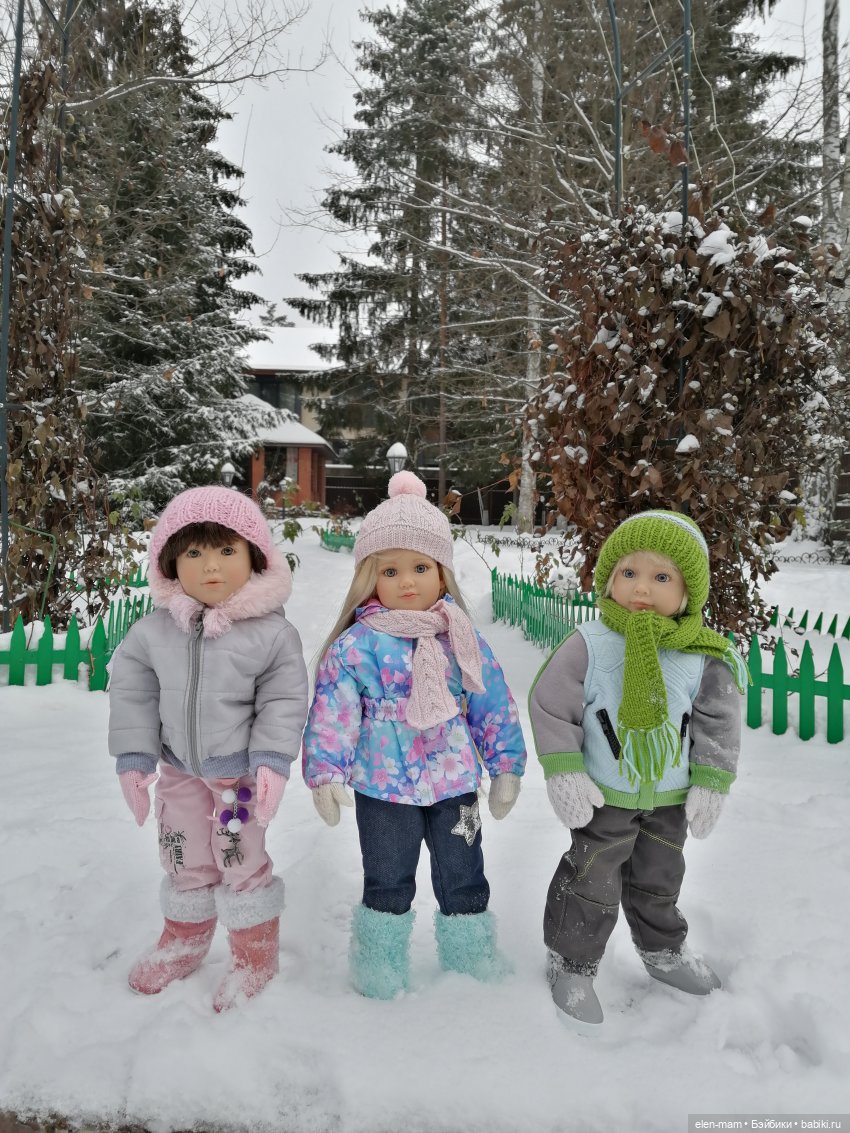 Зимний день — Куклы Kidz'n'Cats (Соня Хартман): шарнирные 46 см